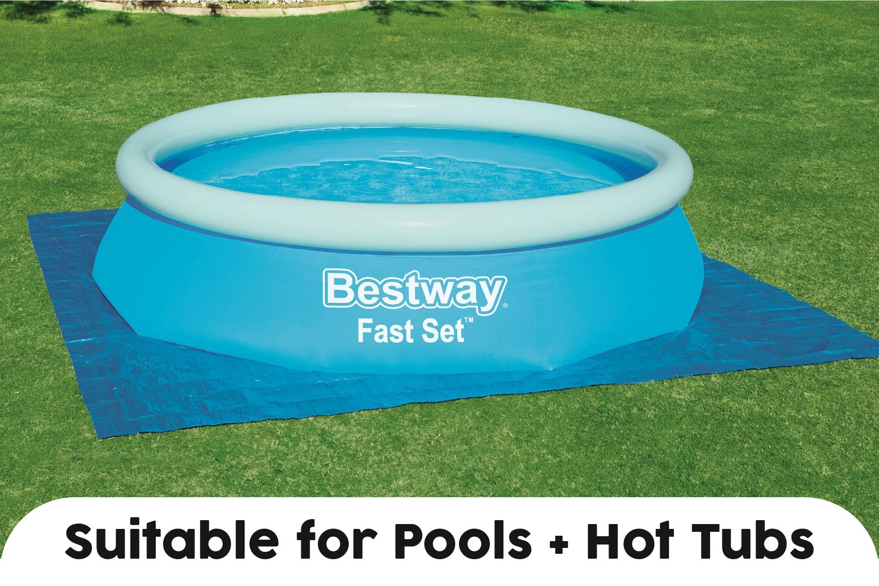 11ft Pool Ground Sheet for Inflatable Fast Set Pools