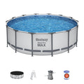 14ft x 48in Round Steel Pro Max Above Ground Pool Set - Outlet