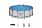 14ft x 48in Round Steel Pro Max Above Ground Pool Set - Outlet