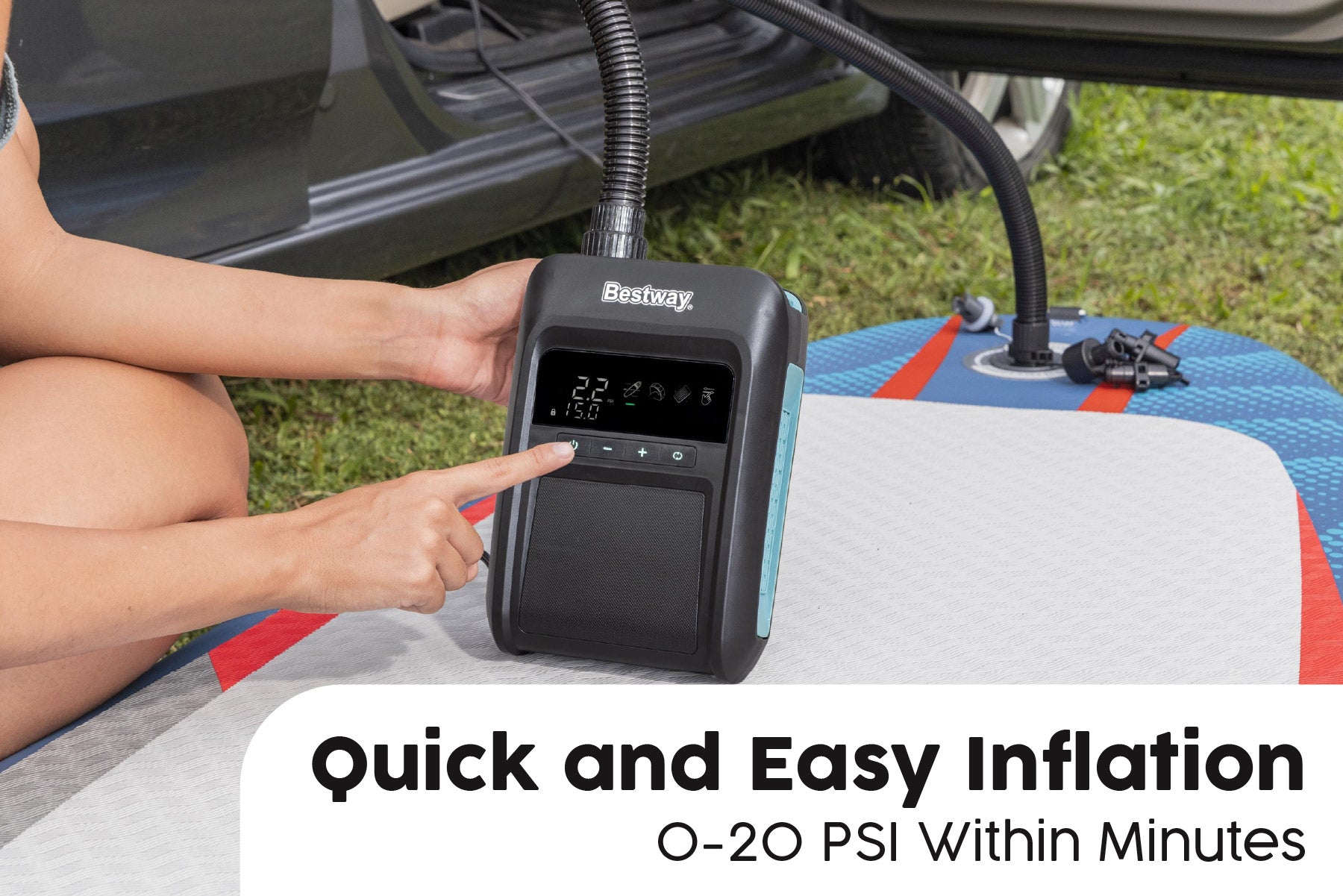 PowerGrip SUP DC Electric Air Pump