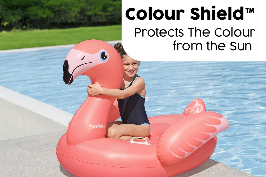 Inflatable Fancy Flamingo Pool Float