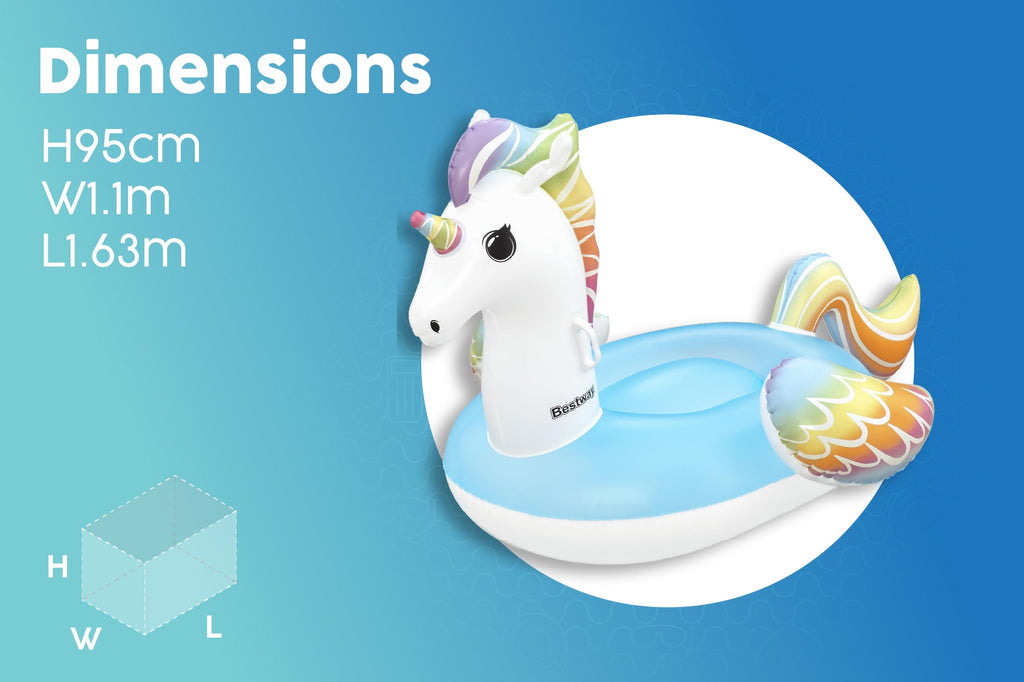 Inflatable Unicorn Pool Float
