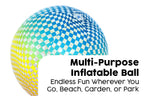 Inflatable 29" Beach Ball