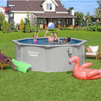 12ft x 48in Round Hydrium Steel Above Ground Pool Set