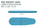 AlpineLite Ultra-Light Extreme Cold Weather Sleeping Pad – Regular R Value 7.6
