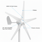 400W 12V Wind Turbine WTJ400-12 5 Blades