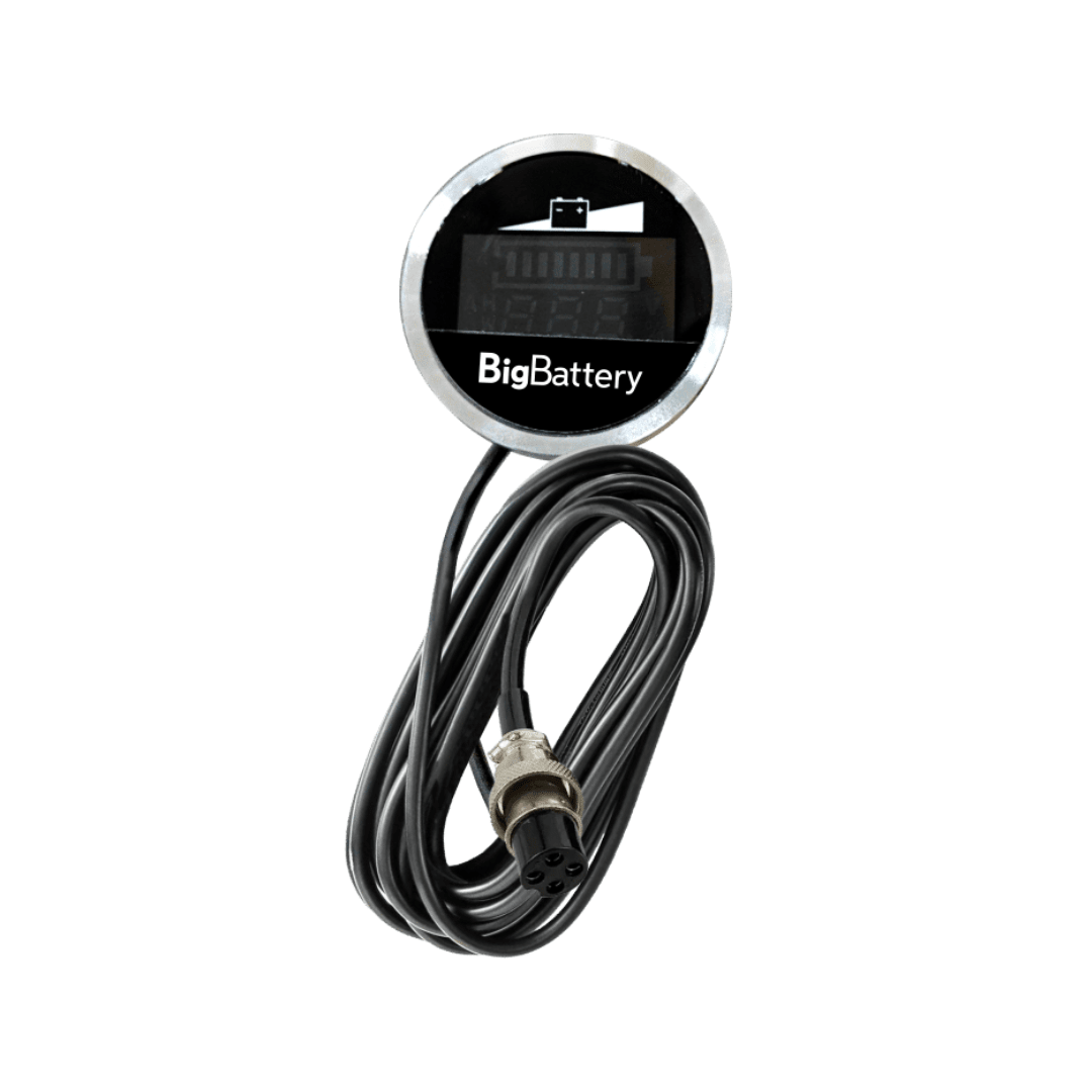 BigBattery 36V and 72V Raptor 2 Battery Capacity Meter