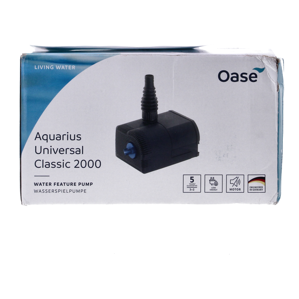 OASE Aquarius Universal 2000 Fountain Pump – Refurbished