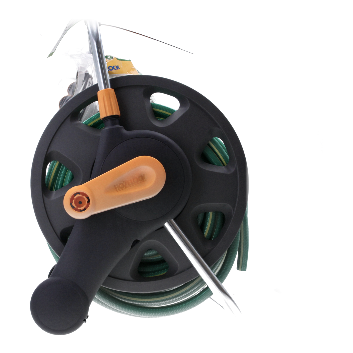 Hozelock Assembled Reel 30m Ultraflex Hose with Fittings & Nozzle