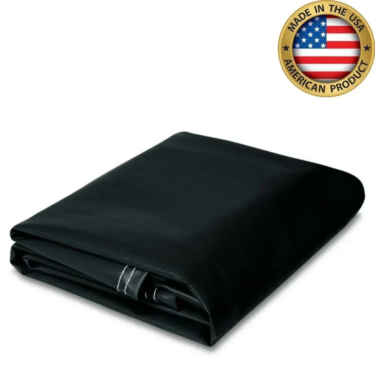 10 oz. Vinyl Tarp - Black - 8' x 12'