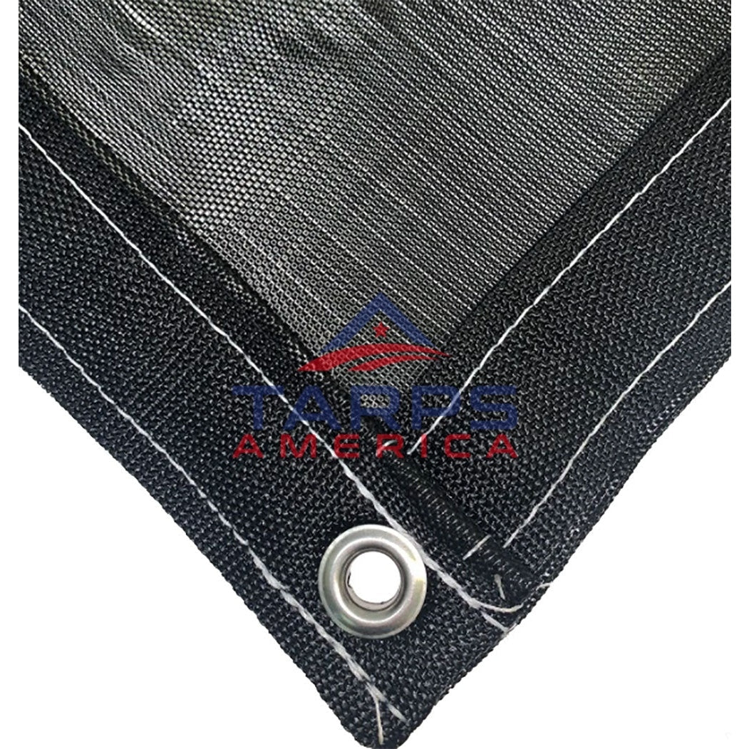 Black 80% Shade Cloth Mesh Tarp by ShadeMax®