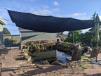 Black 86% Super Shade Mesh Tarp 6' x 8'