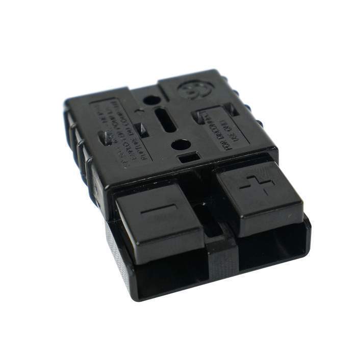 Anderson Style Connector - 50A, High Current, Black