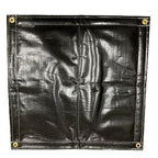Black Insulated Poly Tarp 6' x 10'