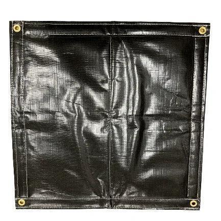 Black Insulated Poly Tarp 6' x 10'