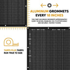 Black Mesh Tarp 14' x 20'