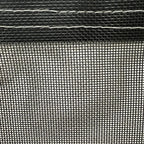 Vinyl Mesh Tarp - Black - 30' x 50'