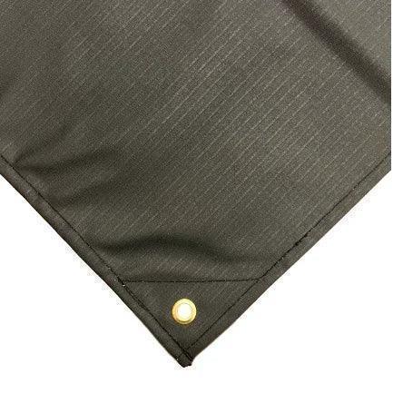 Black Waterproof Canvas Tarps 5' x 7'