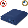 18 oz. Flame Retardant Vinyl Tarp - Blue - 30' x 30'