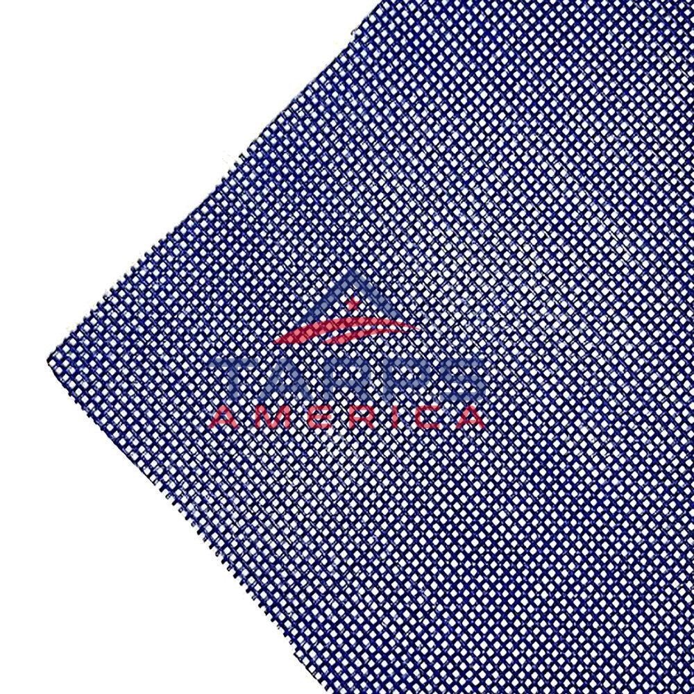 Custom Blue 8 oz. Medium Duty Vinyl Coated Mesh Tarp by ShadeMax®
