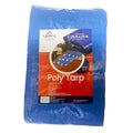 Blue Poly Tarp 20' x 25' (3) Pack - Multipurpose Protective Cover - Lightweight, Durable, Waterproof, Weather Proof - 5 Mil Thick Polyethylene