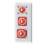 Blue Sea 300A Red Mini m-Series 4 Position (OFF/1/2/1+2) Battery Selector Switch