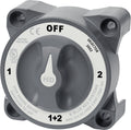 Blue Sea 500A HD-Series Heavy Duty 4 Position (OFF/1/2/1+2) Battery Selector Switch w/ AFD