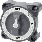 Blue Sea 500A HD-Series Heavy Duty 4 Position (OFF/1/2/1+2) Battery Selector Switch w/ AFD