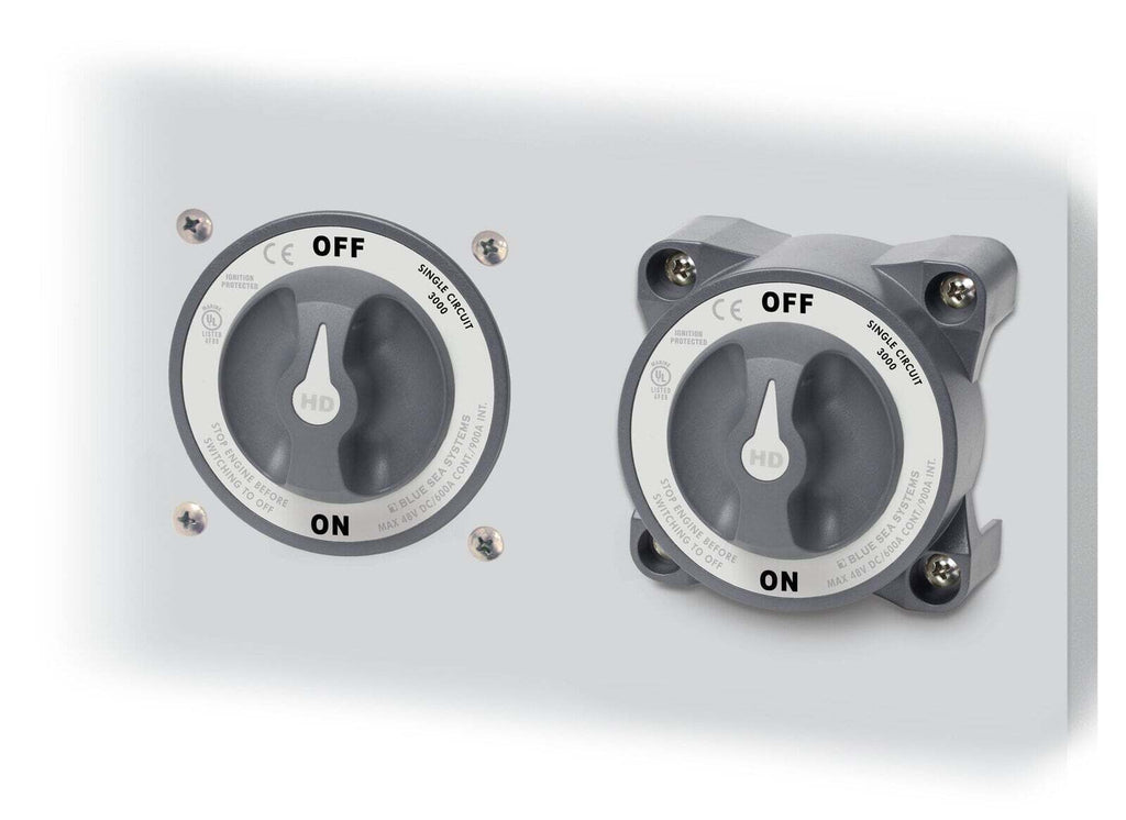 Blue Sea 600A HD-Series Heavy Duty On/Off Battery Switch