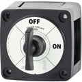 Blue Sea 300A Black Mini m-Series On/Off Battery Switch w/ Key