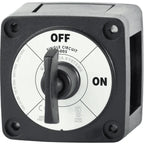 Blue Sea 300A Black Mini m-Series On/Off Battery Switch w/ Key