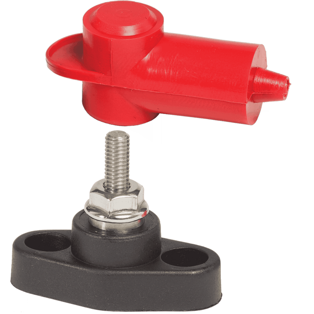 Blue Sea Single 10-32 5/8 Stud Mini PowerPost Connector