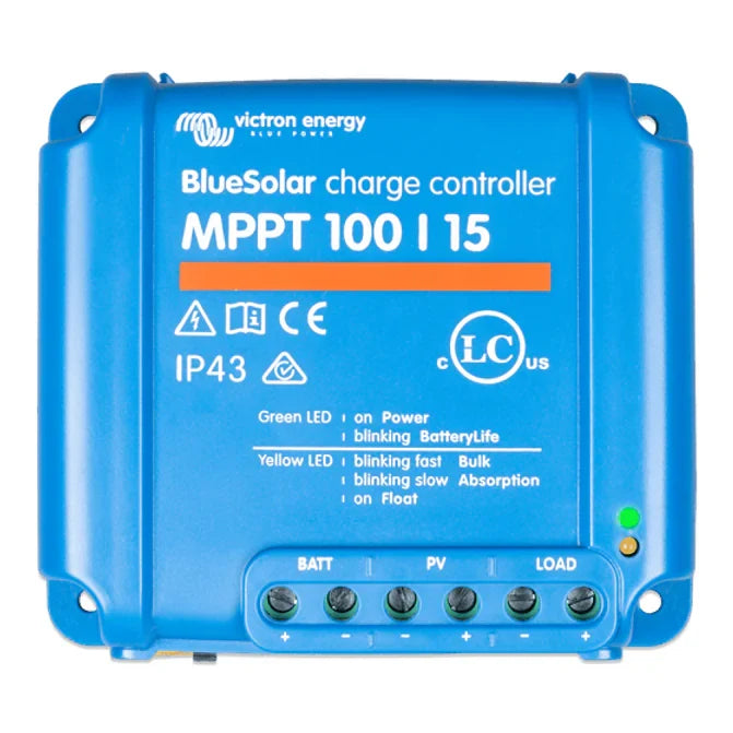 Victron 12/24V 15A BlueSolar MPPT 100/15 Non-Bluetooth Solar Charge Controller