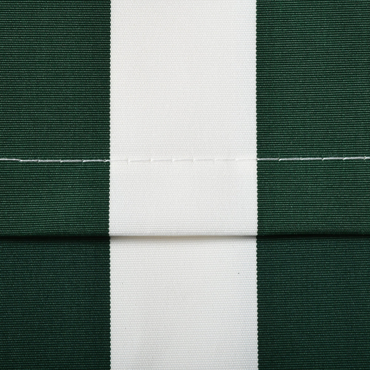 10' x 8' Retractable Awning Fabric Replacement, 280gsm UV Resistant Fabric, Green and White