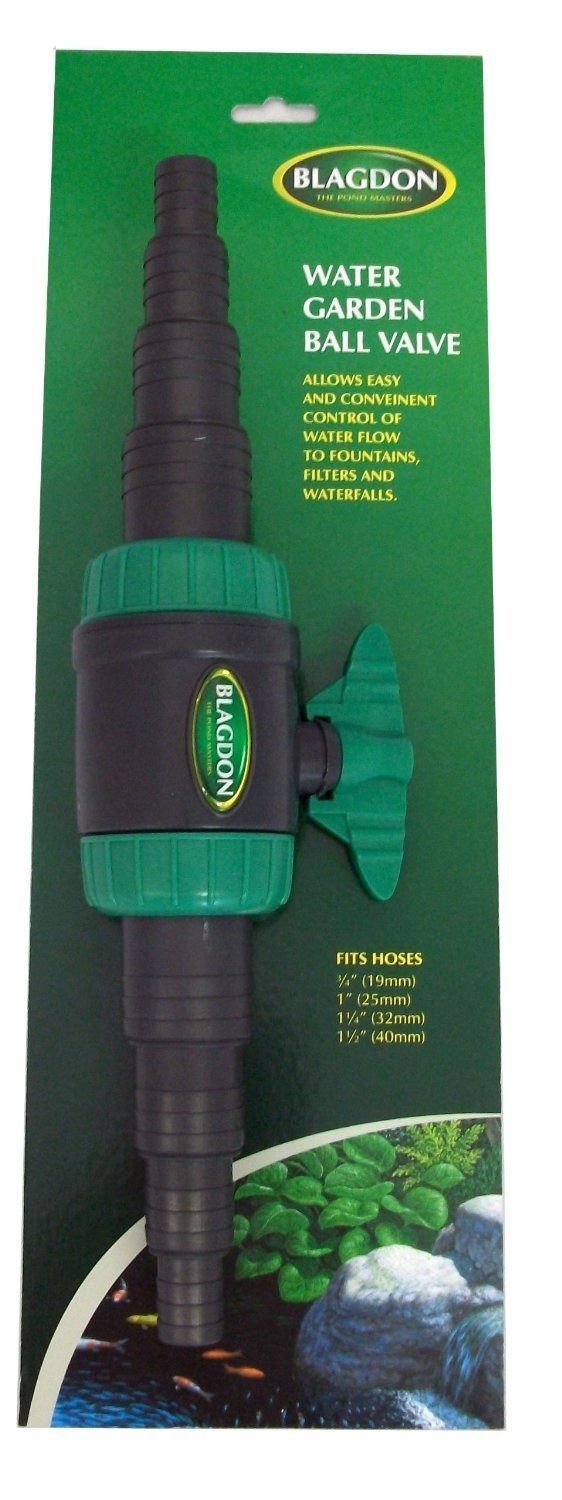 Blagdon Ball Valve & Hose Connector - Multi-Diameter Fit
