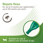 Beaphar Vetopure Cat Spot On Flea Protection 12/24 week Protection