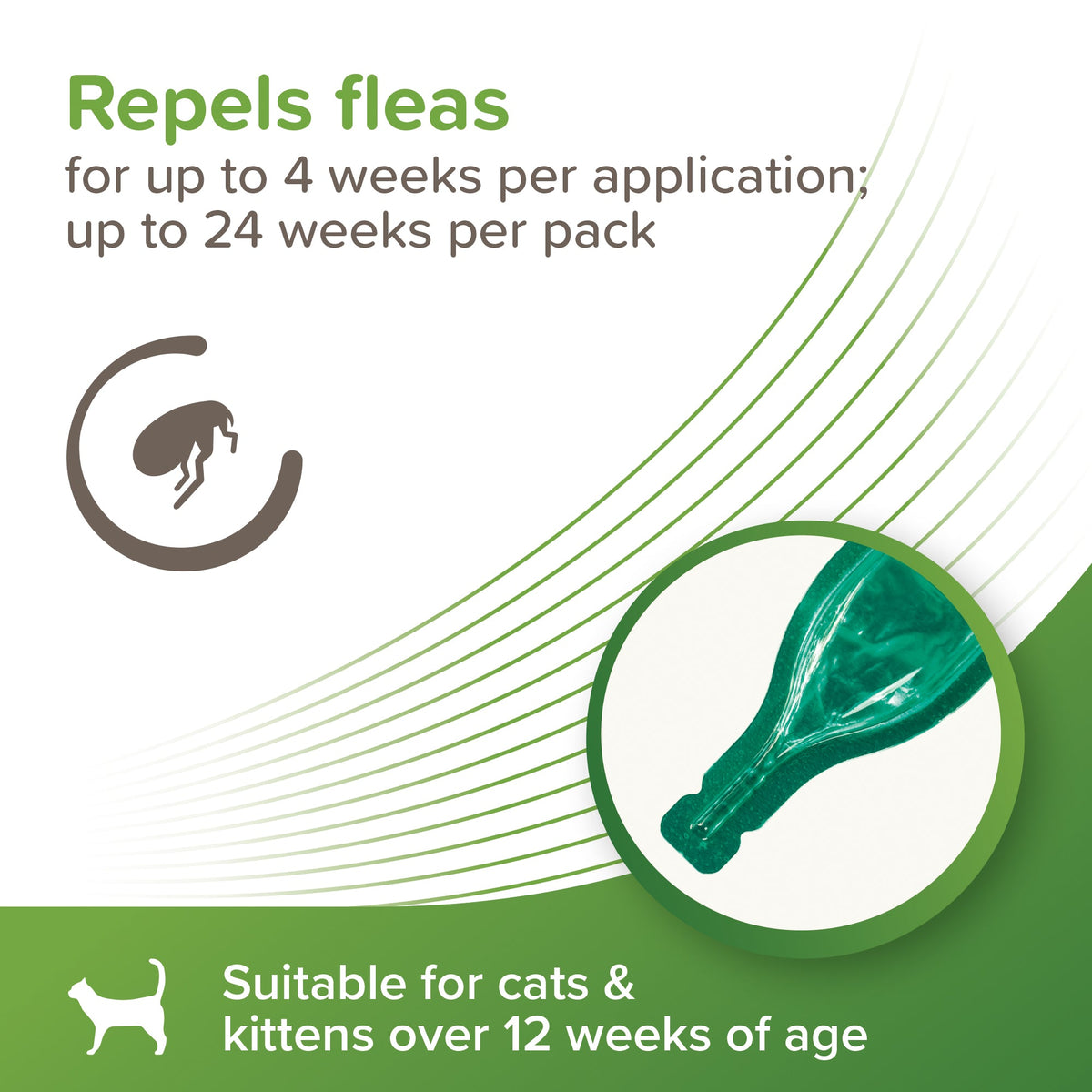 Beaphar Vetopure Cat Spot On Flea Protection 12/24 week Protection