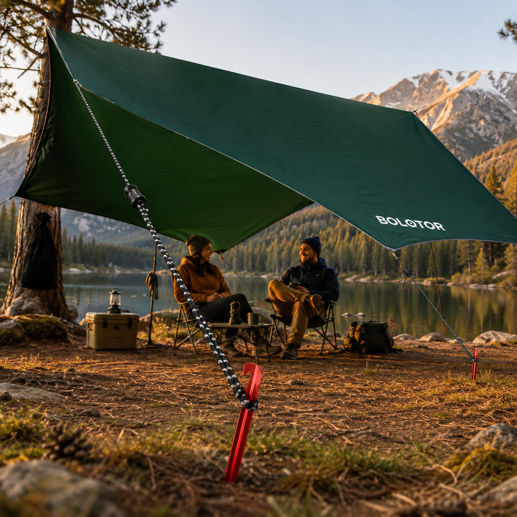 BOLOTOR Fly Rain Tarp - Turquoise