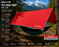 BOLOTOR Fly Rain Tarp - Red