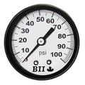 Boshart Pressure Gauge Dry 1/8x100 Back Mt - No Lead