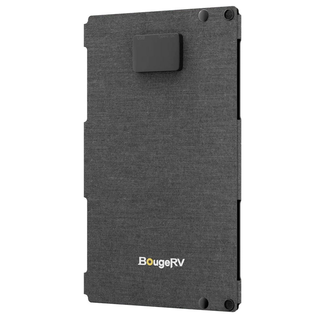 BougeRV 50W Fiberglass Flexible Portable Solar Panel