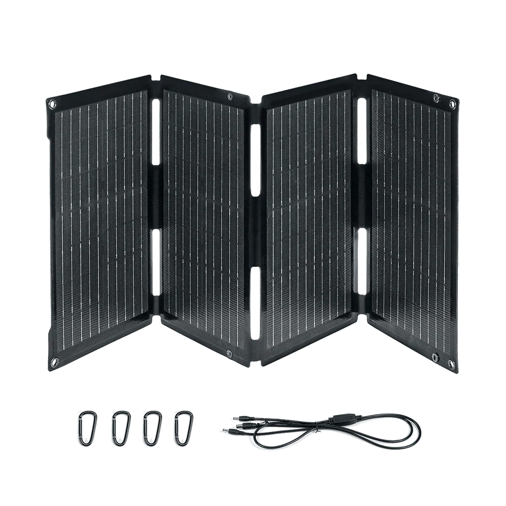 BougeRV 50W Fiberglass Flexible Portable Solar Panel