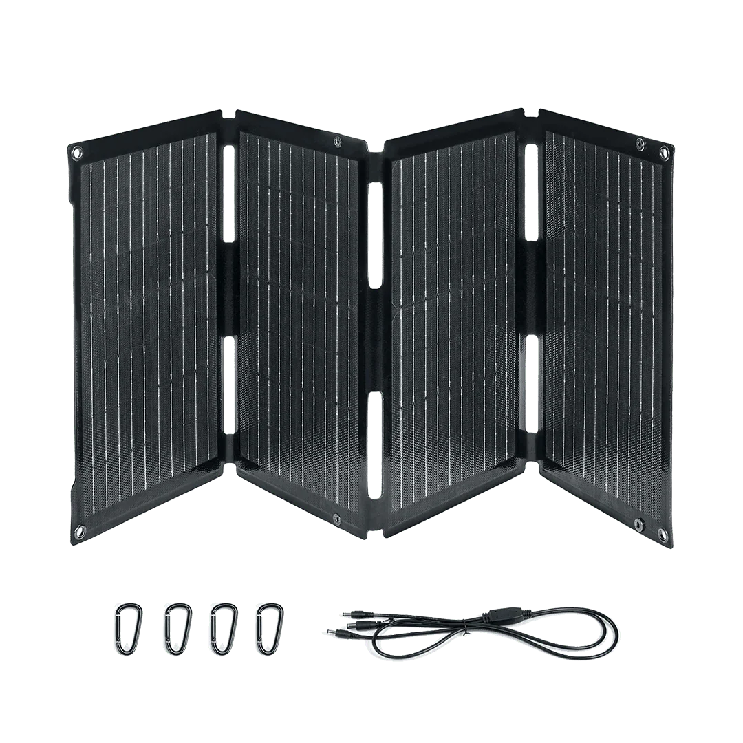 BougeRV 50W Fiberglass Flexible Portable Solar Panel