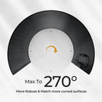 BougeRV Arch 100 Watt Fiberglass Flexible Curved Solar Panel
