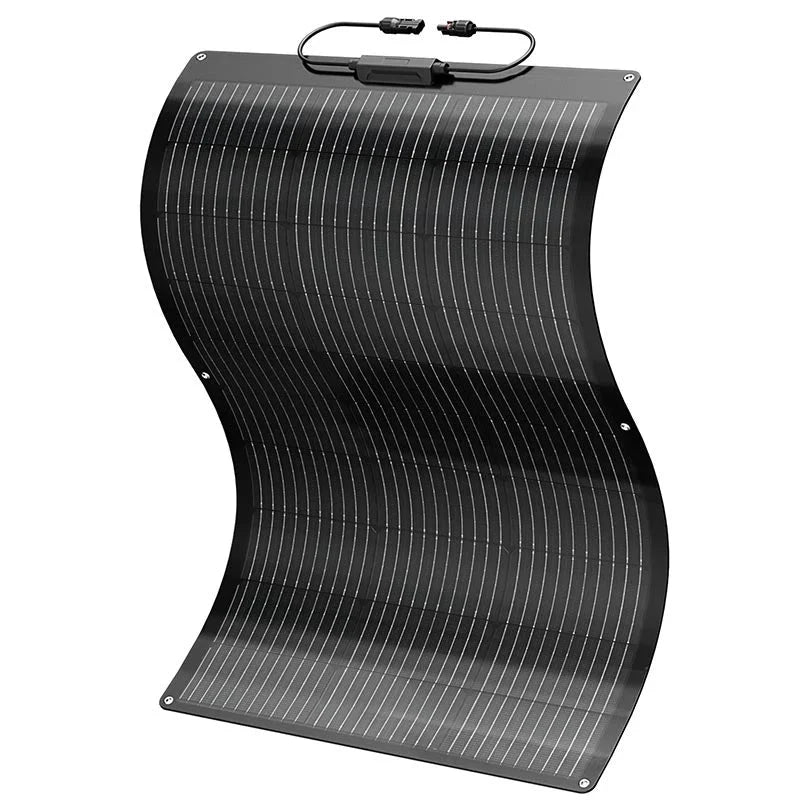 BougeRV Arch 100 Watt Fiberglass Flexible Curved Solar Panel