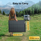 BougeRV Arch Pro 12V/24V 100W N-Type TOPCon Flexible Solar Panel