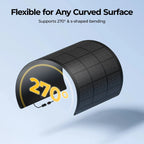 BougeRV Arch Pro 12V/24V 100W N-Type TOPCon Flexible Solar Panel