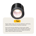 BougeRV Flexible Solar Panel Waterproof Butyl Rubber Tape 16.4 ft