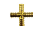 Brass Cross Joiner 10mm