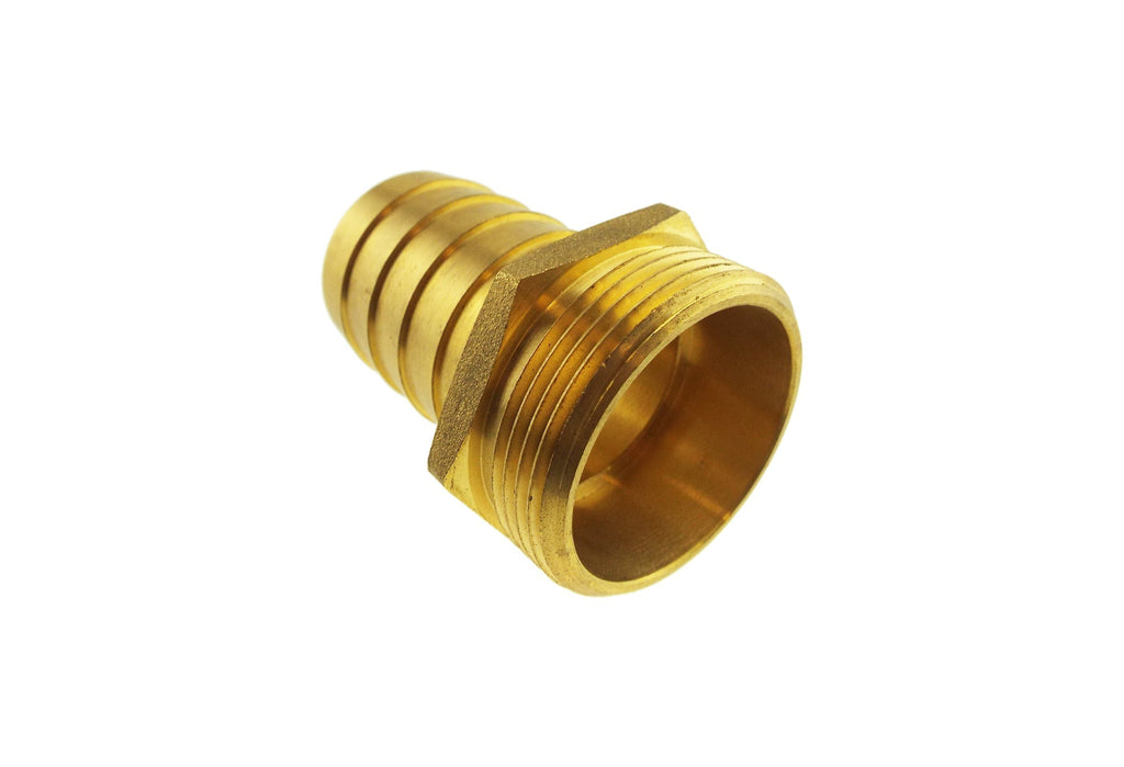 Brass Straight Joiner 13mm - 1/2" BSPM